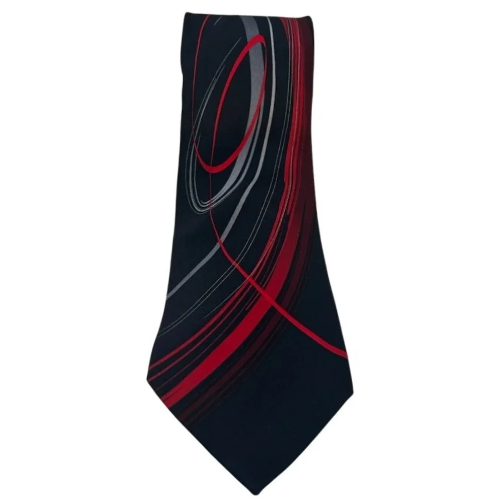 J. Garcia Moon Mountains Collection Fifty-Five Necktie - Abstract‎